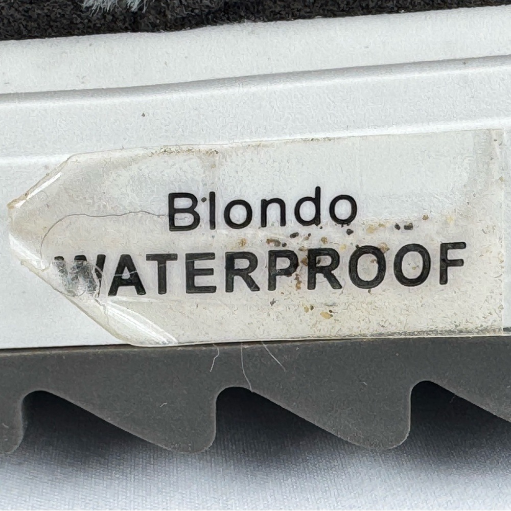 Blondo Siri Waterproof Slip On Sneaker With Faux Fur Lining In Gray — image 8 of 8
